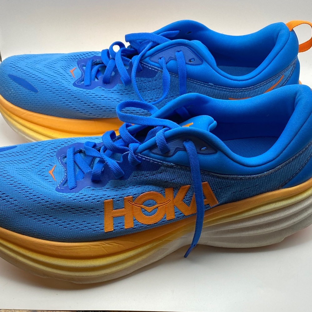 Hoka Blue and Orange Athletic Shoes size 11
MTEN-2 - Picture 5 of 10